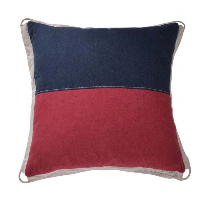 Timothy Oulton Signal Cushion Large, Square Fabric | Barker & Stonehouse
