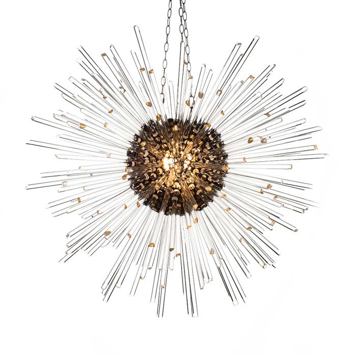 Photo of Timothy oulton neutron pendant light in neutral