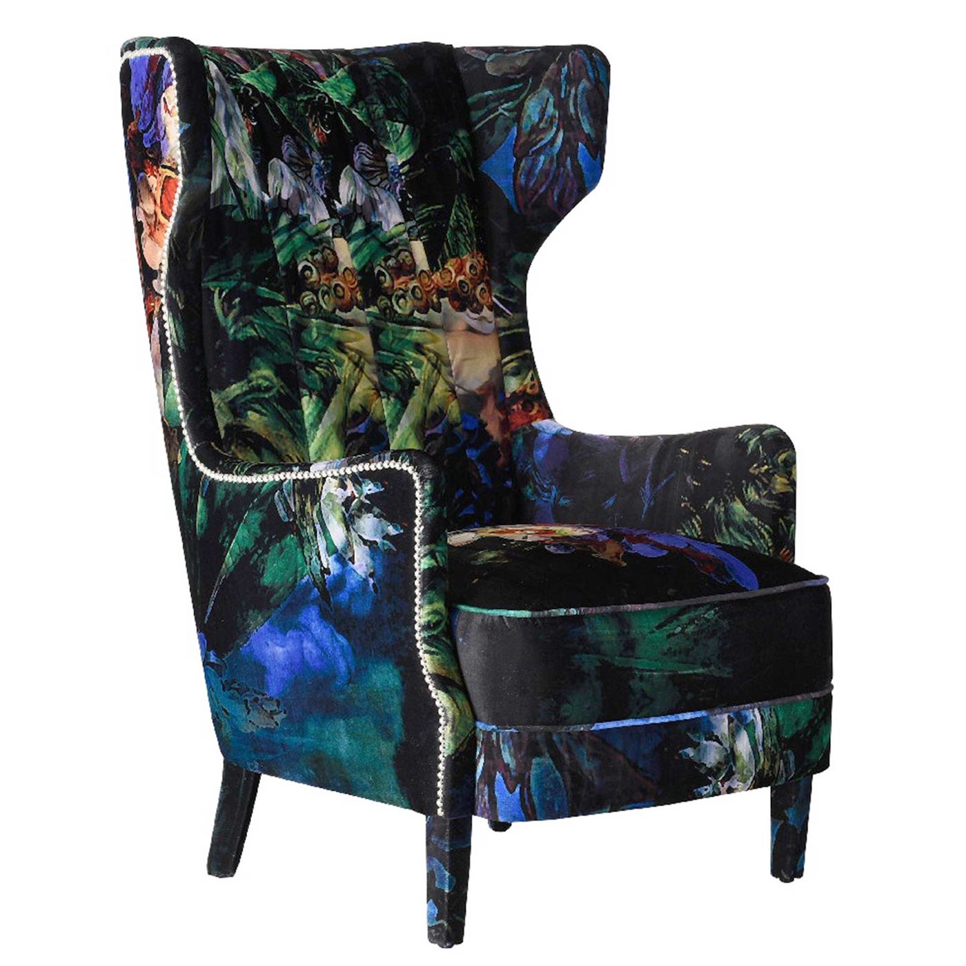 Timothy Oulton Manor Wing Chair Fabric | Barker & Stonehouse