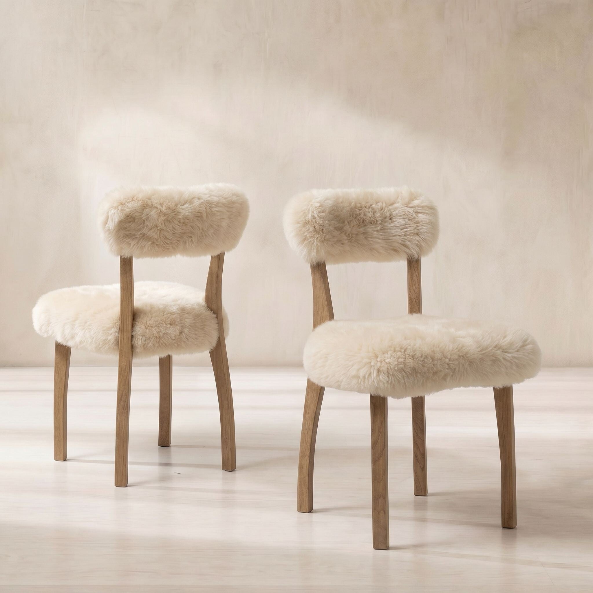 Timothy oulton cabin dining chair in neutral fabric