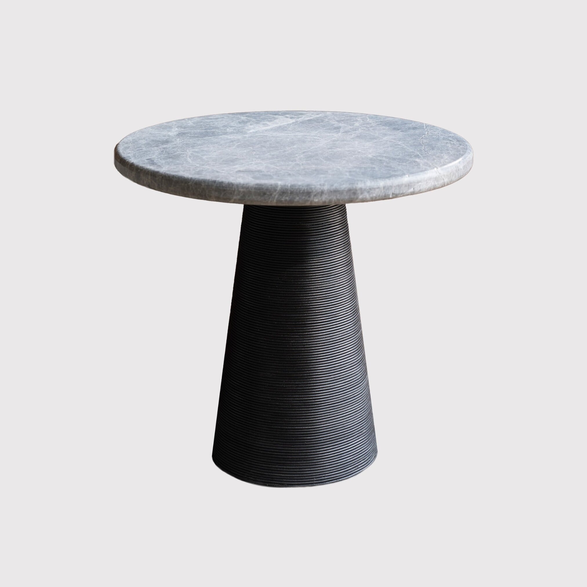 View Timothy oulton bootlace round side table 56cm in round marble View Timothy oulton bootlace round side table 56cm in round marble