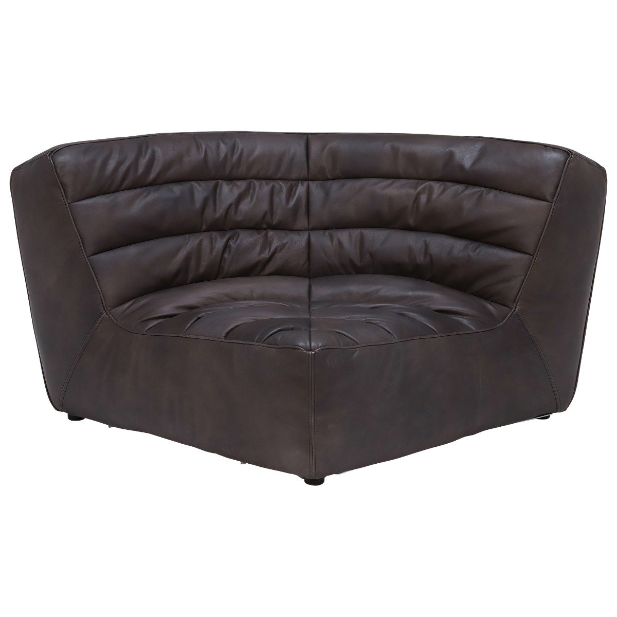 Timothy Oulton Shabby Sectional Corner Modular Sofa Leather | Barker & Stonehouse