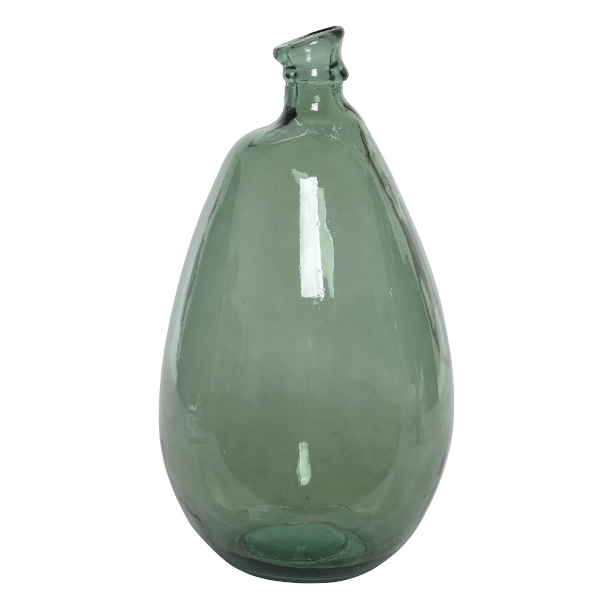 Photo of Tall green vase