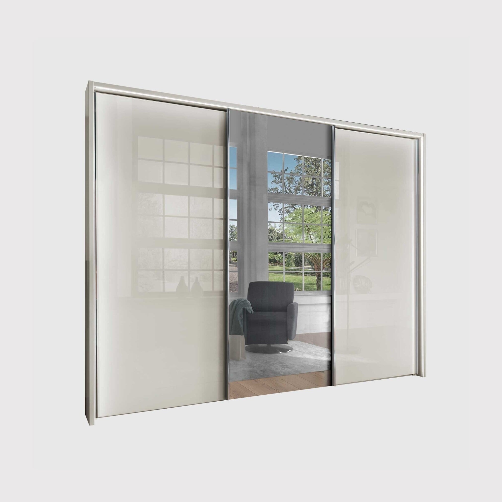 Templin 3000 3 door sliding ward  in neutral