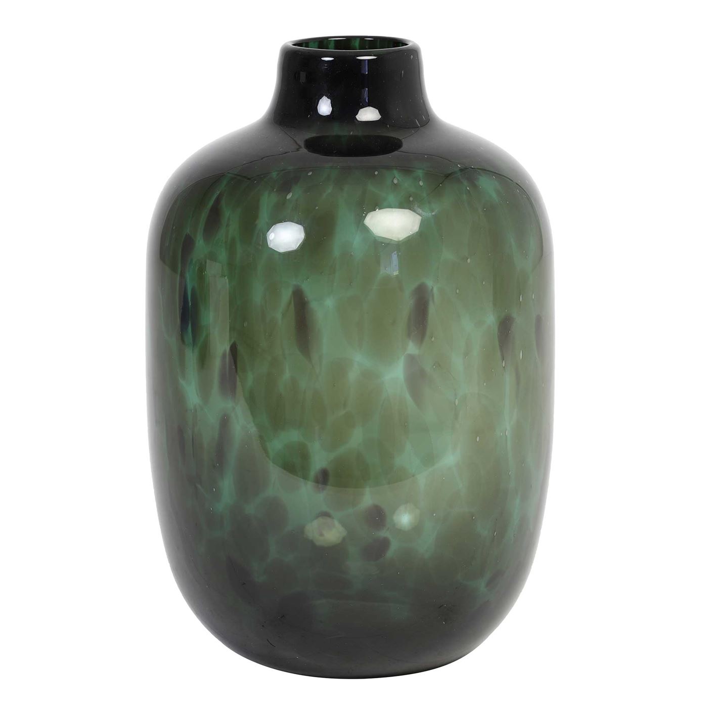 Green Tortoise Vase Glass | Barker & Stonehouse