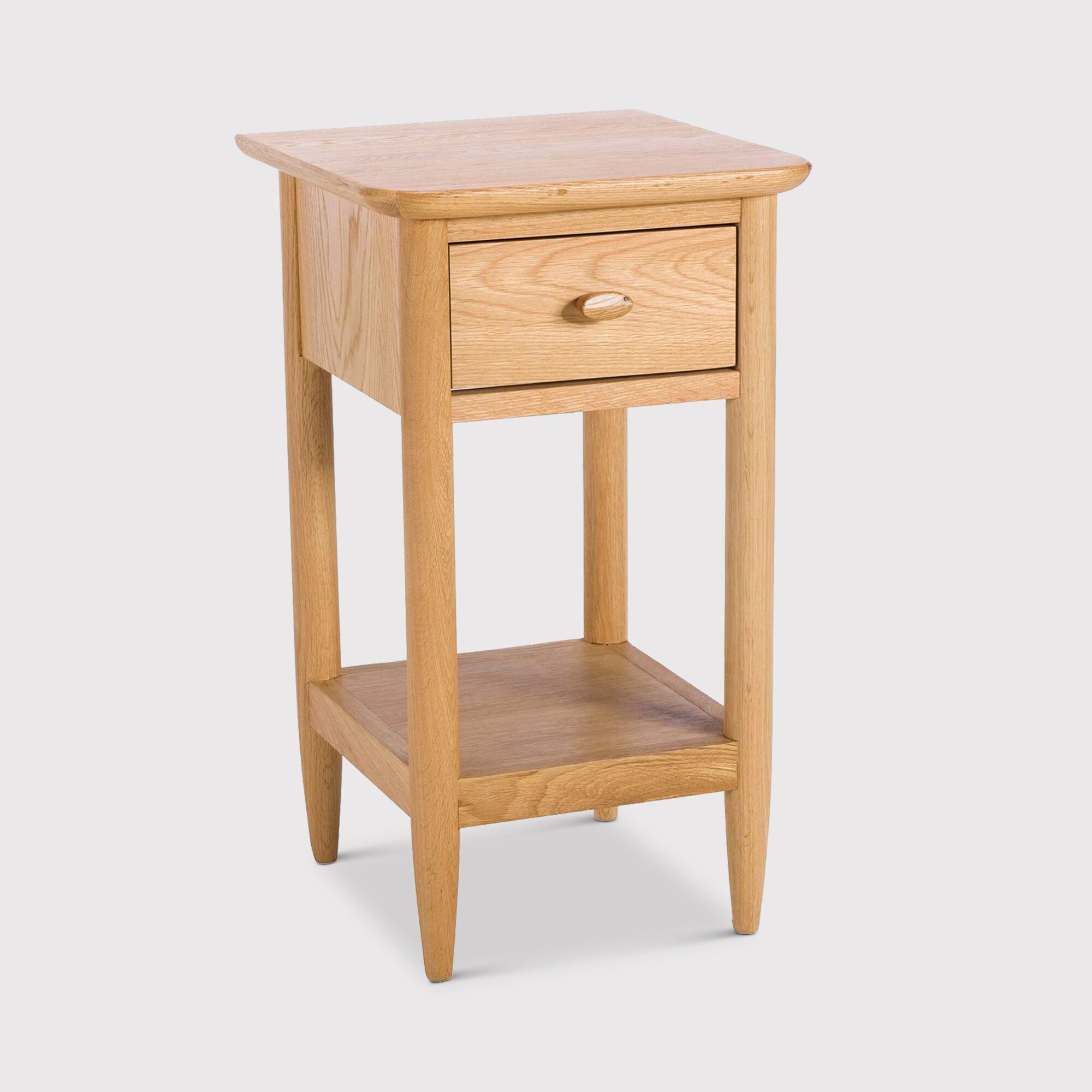 Ercol Teramo Compact Side Table, Neutral | Barker & Stonehouse