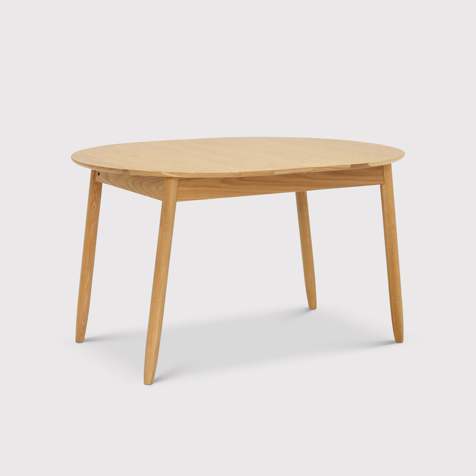 Ercol Teramo Small Extending Dining Table, Neutral | Barker & Stonehouse