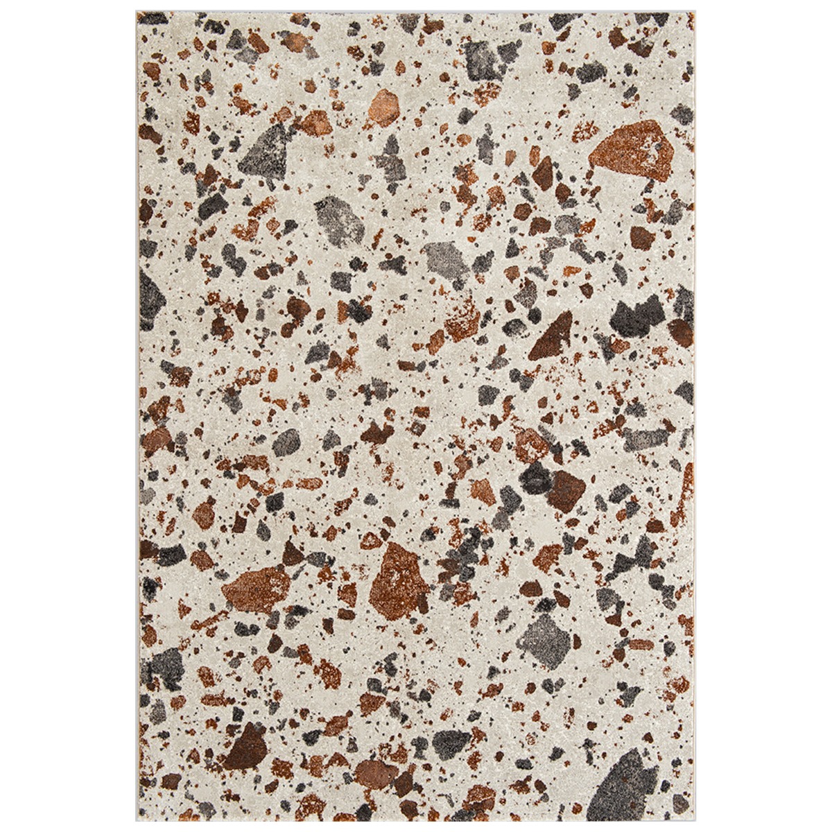 Calligaris Terrazzo Rug 300x200cm, Square, Neutral | Barker & Stonehouse