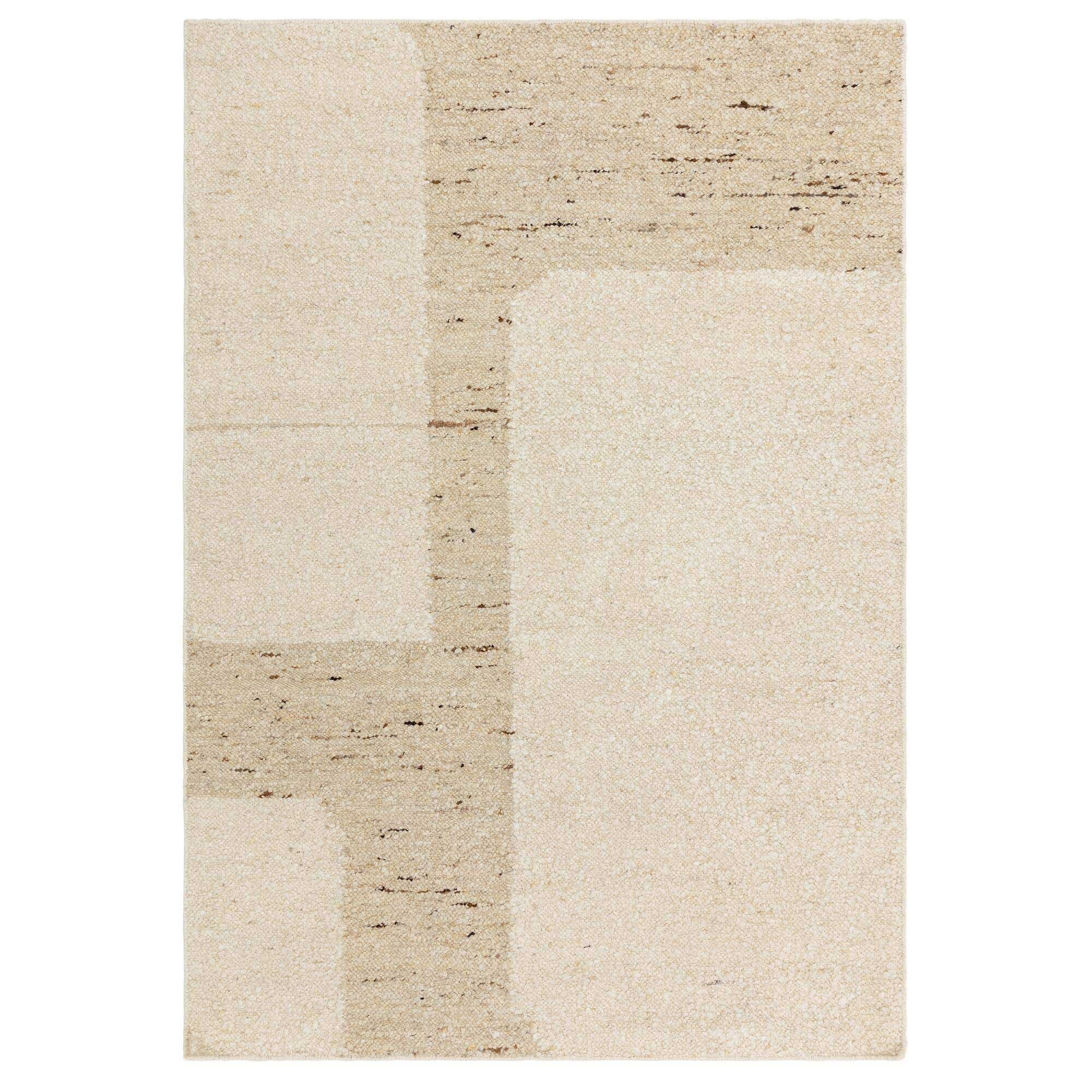 Tulo 120x170cm Rug, Square, Neutral Wool Blend | Barker & Stonehouse Tulo 120x170cm Rug, Square, Neutral Wool Blend | Barker & Stonehouse