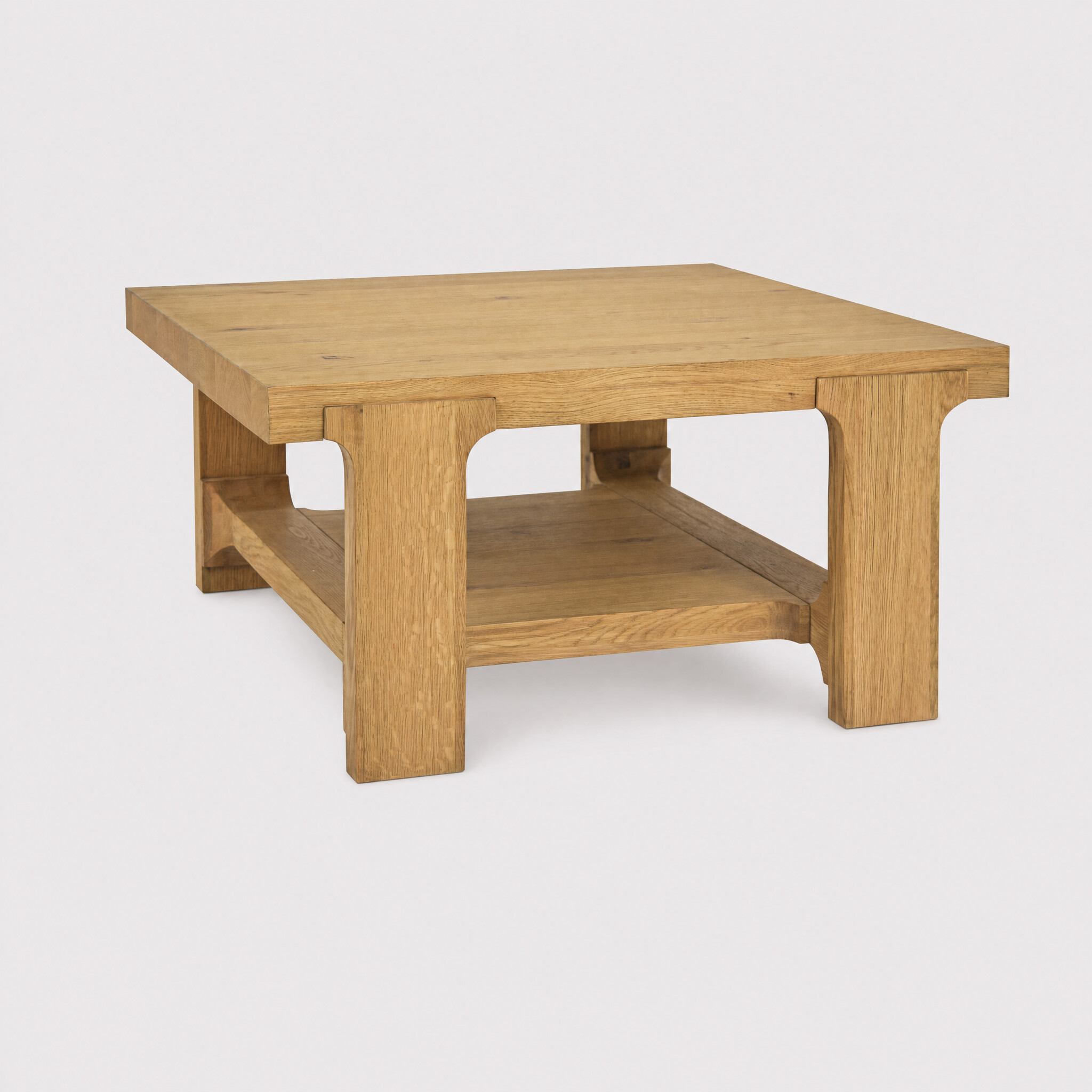 View Wade coffee table in neutral wood View Wade coffee table in neutral wood
