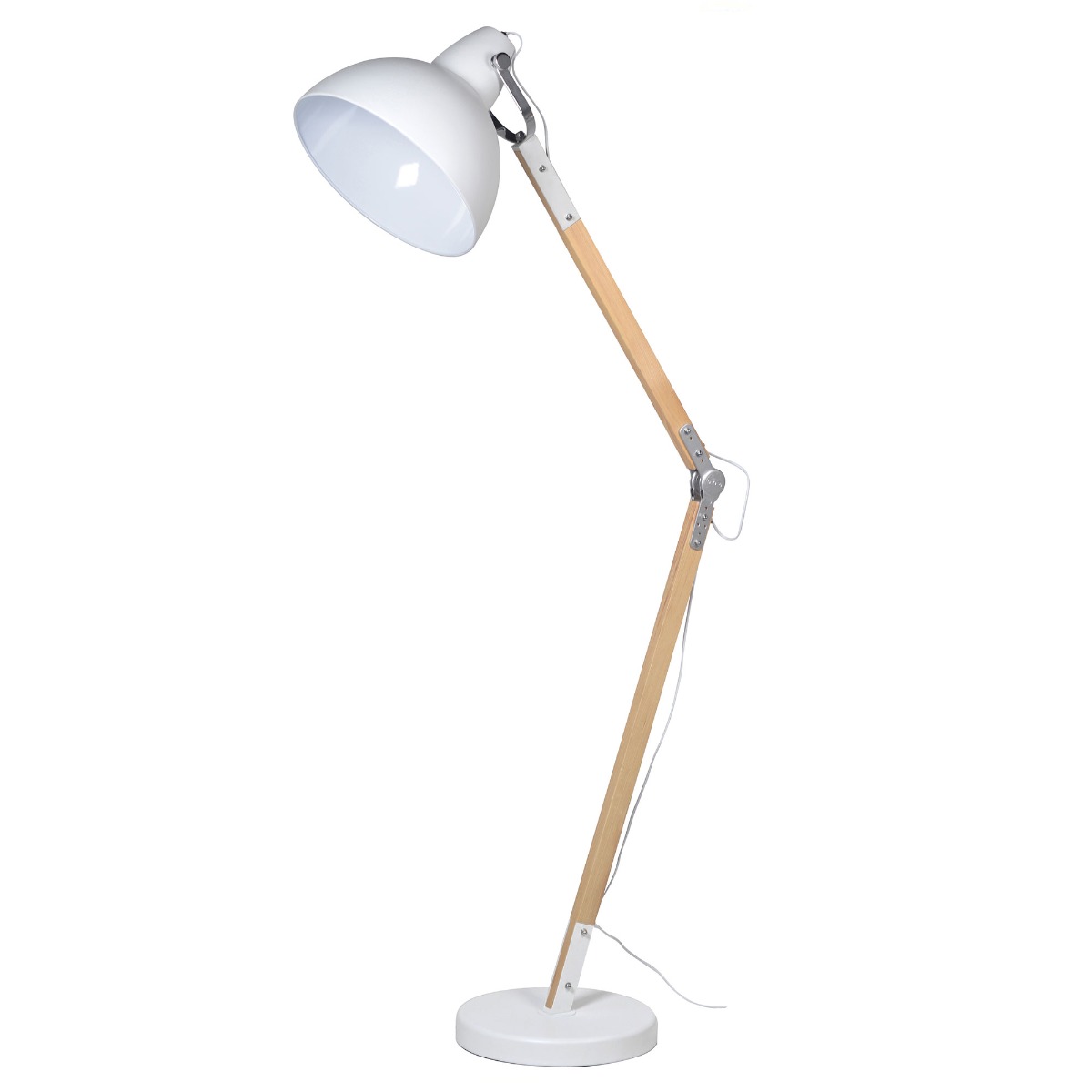 White Angle Floor Lamp | Barker & Stonehouse