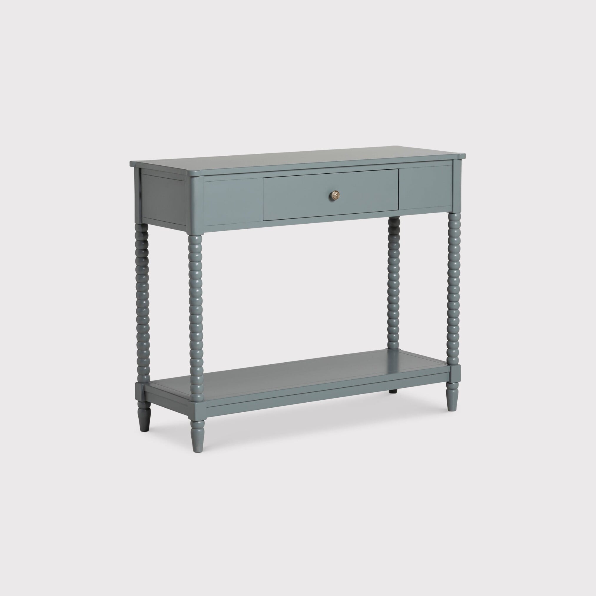 Wesson 1 drw console table in grey wood