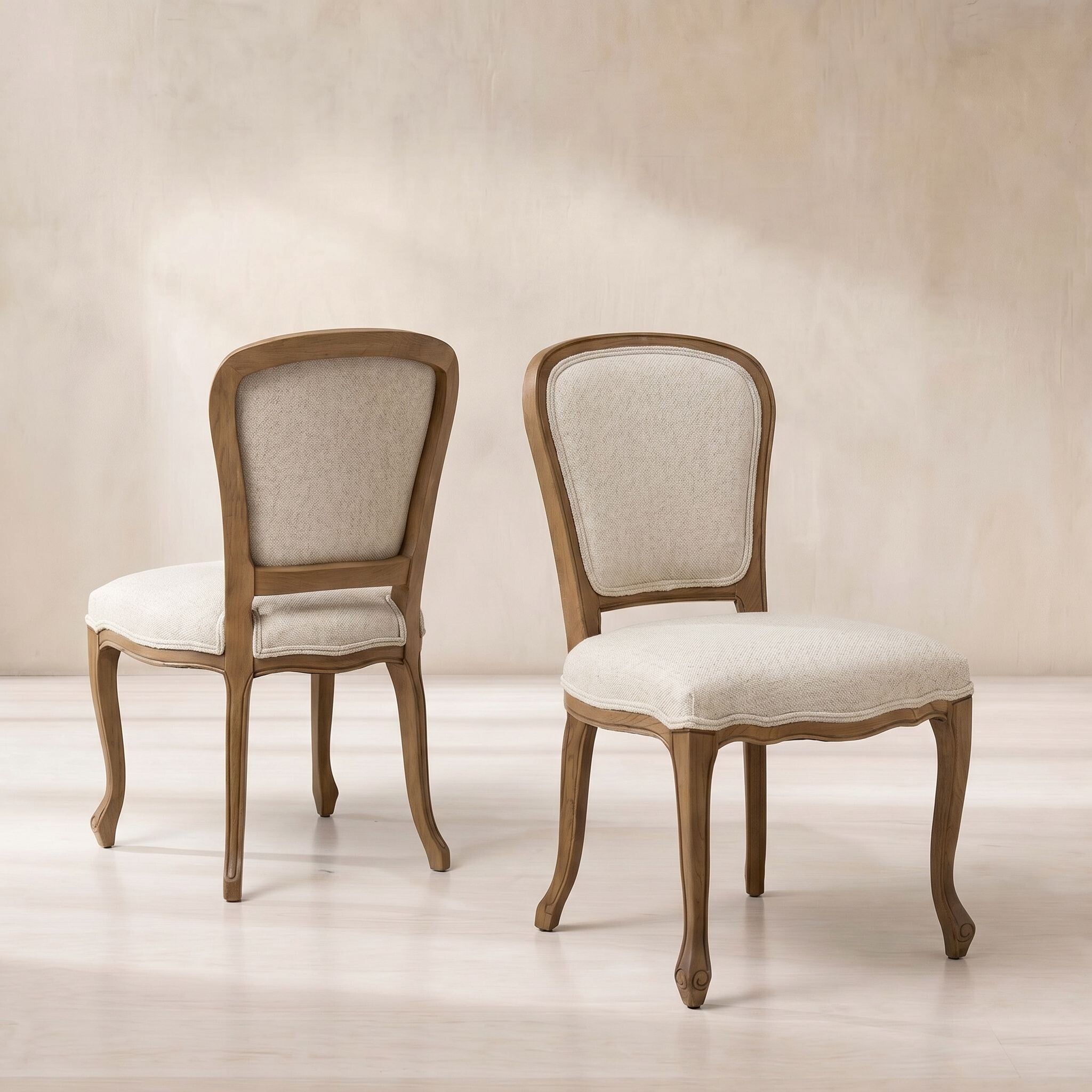 Photo of wingate dining chair in neutral fabric
