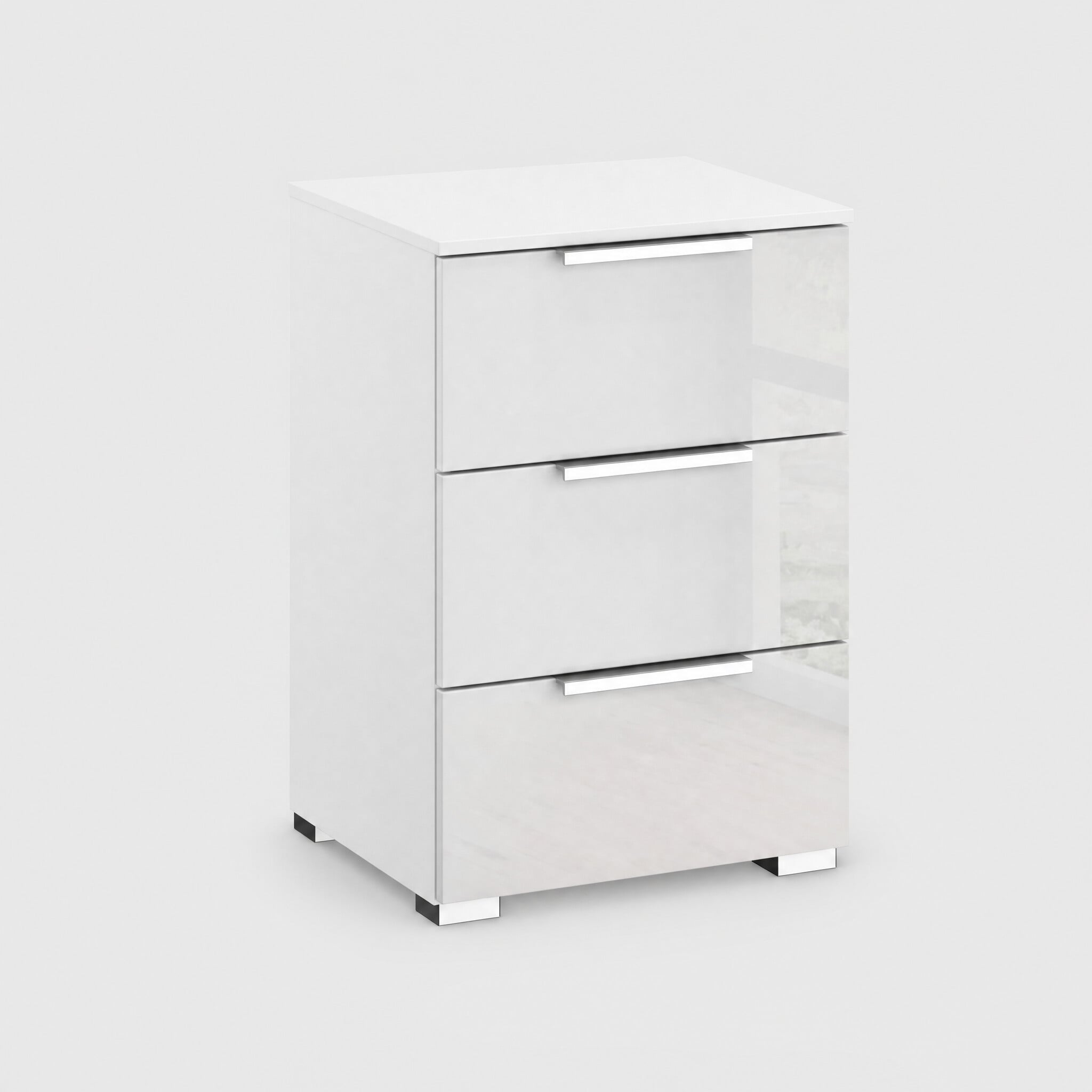 Atlanta 3 drawer bedside table