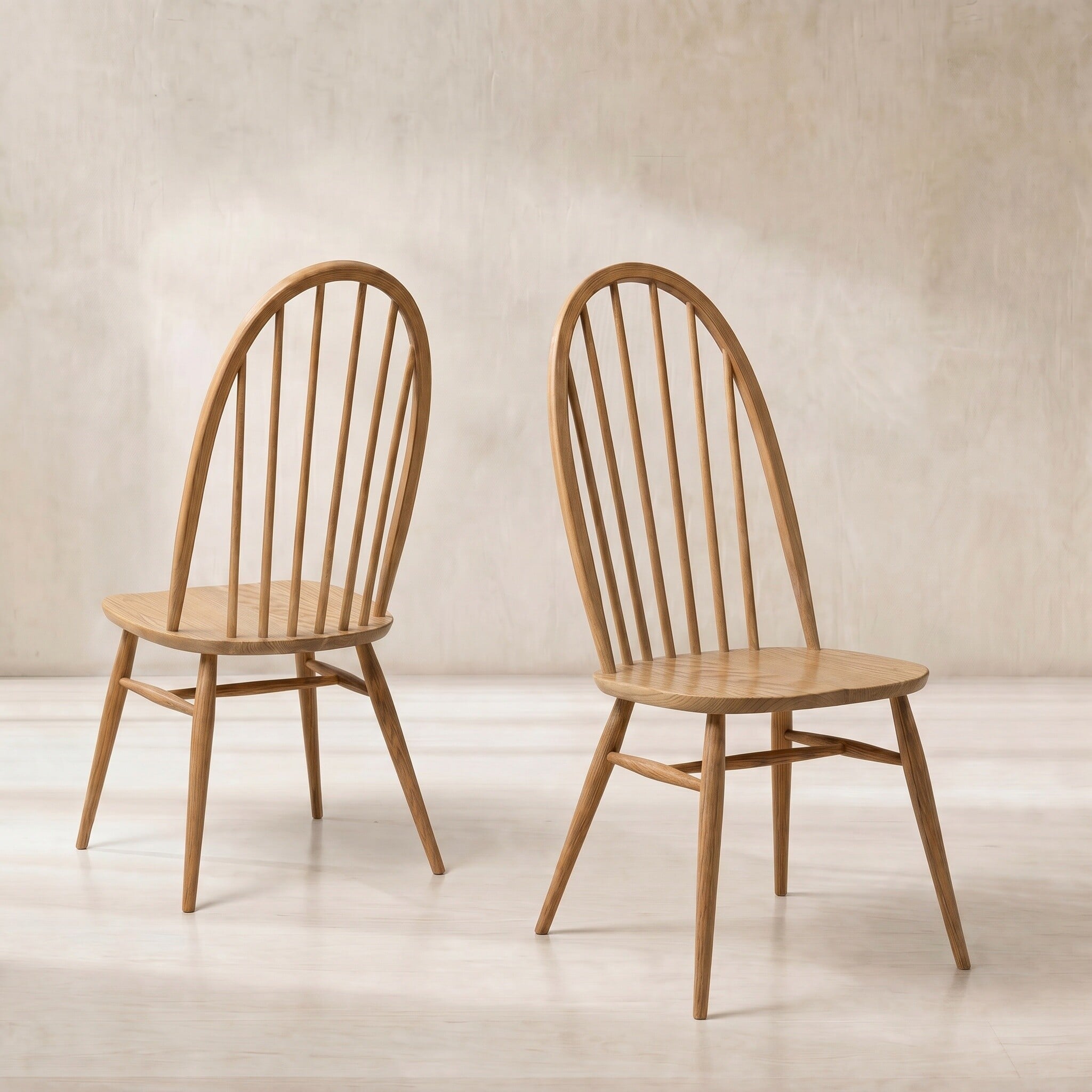 Ercol quaker dining chair in ash wood