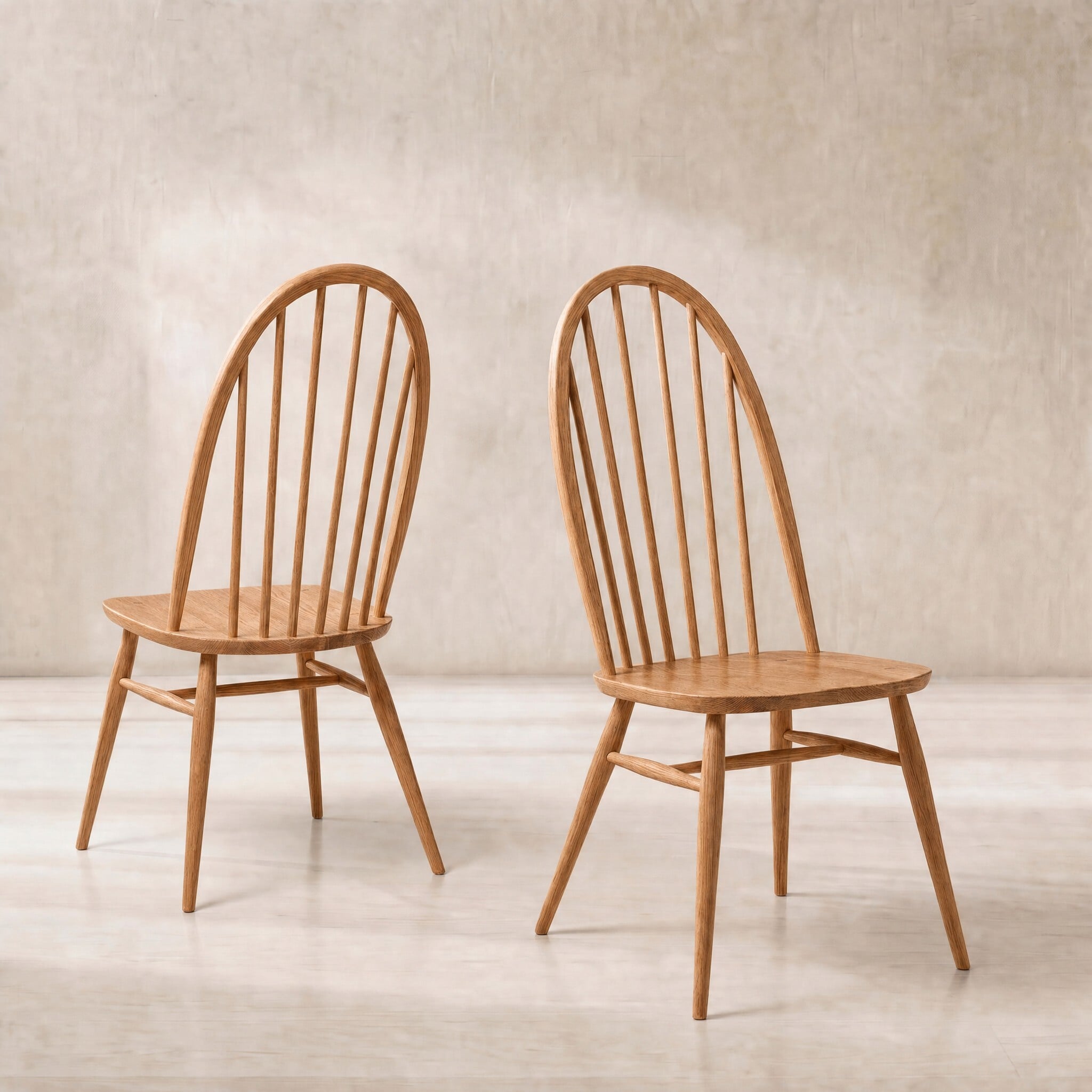 Ercol quaker dining chair in ash wood