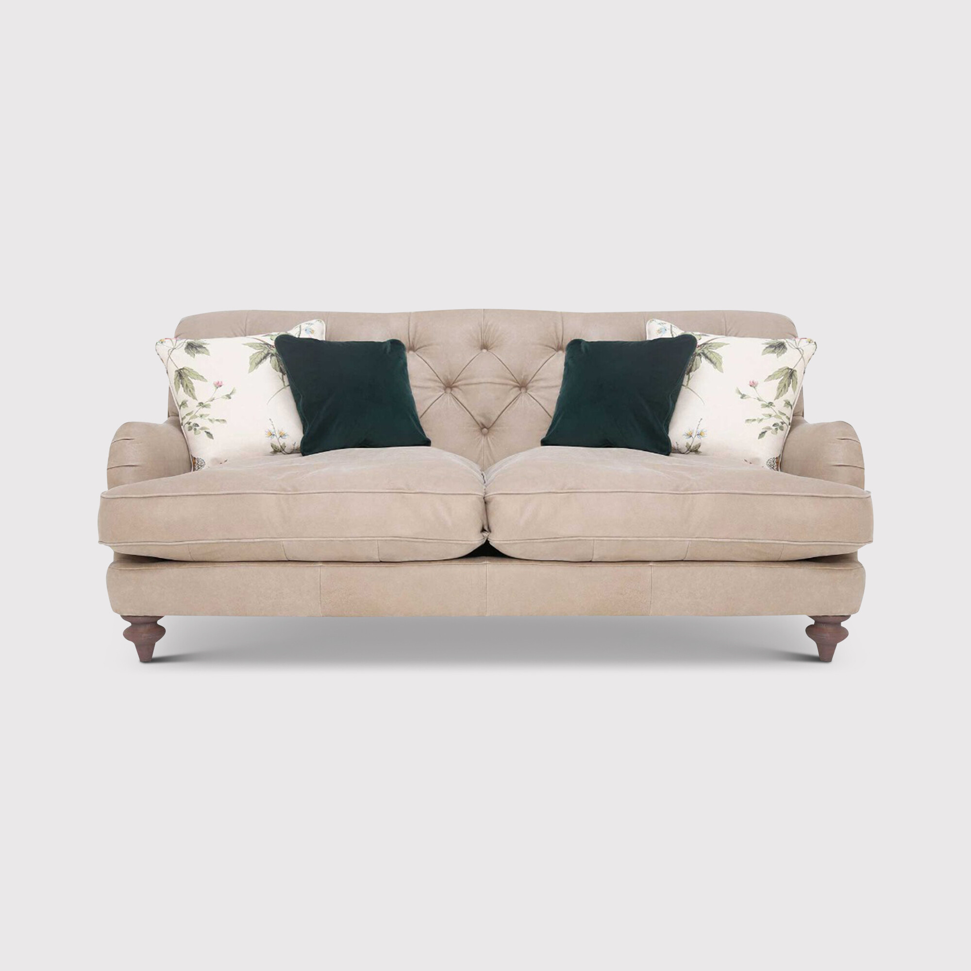 Windermere Medium Sofa, Brown Leather | Barker & Stonehouse