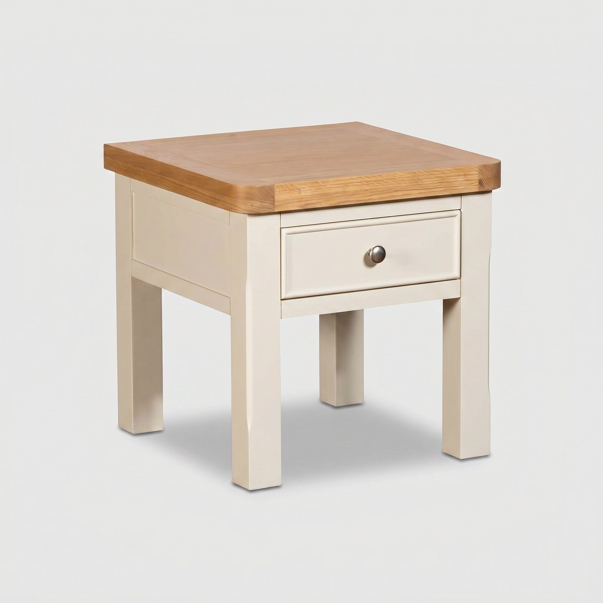 View Witney lamp table 55x55x55cm in neutral wood View Witney lamp table 55x55x55cm in neutral wood