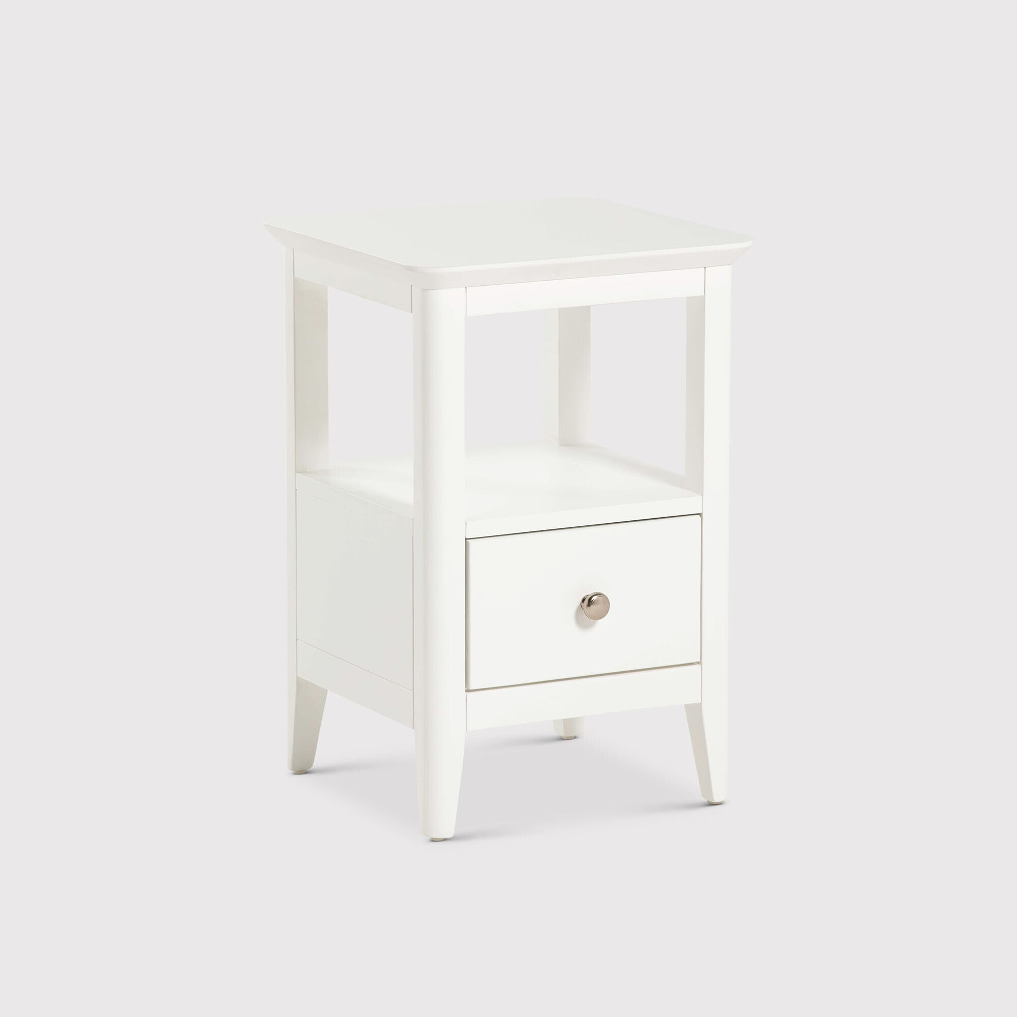 View Springwell 1 drawer chest in white wood View Springwell 1 drawer chest in white wood