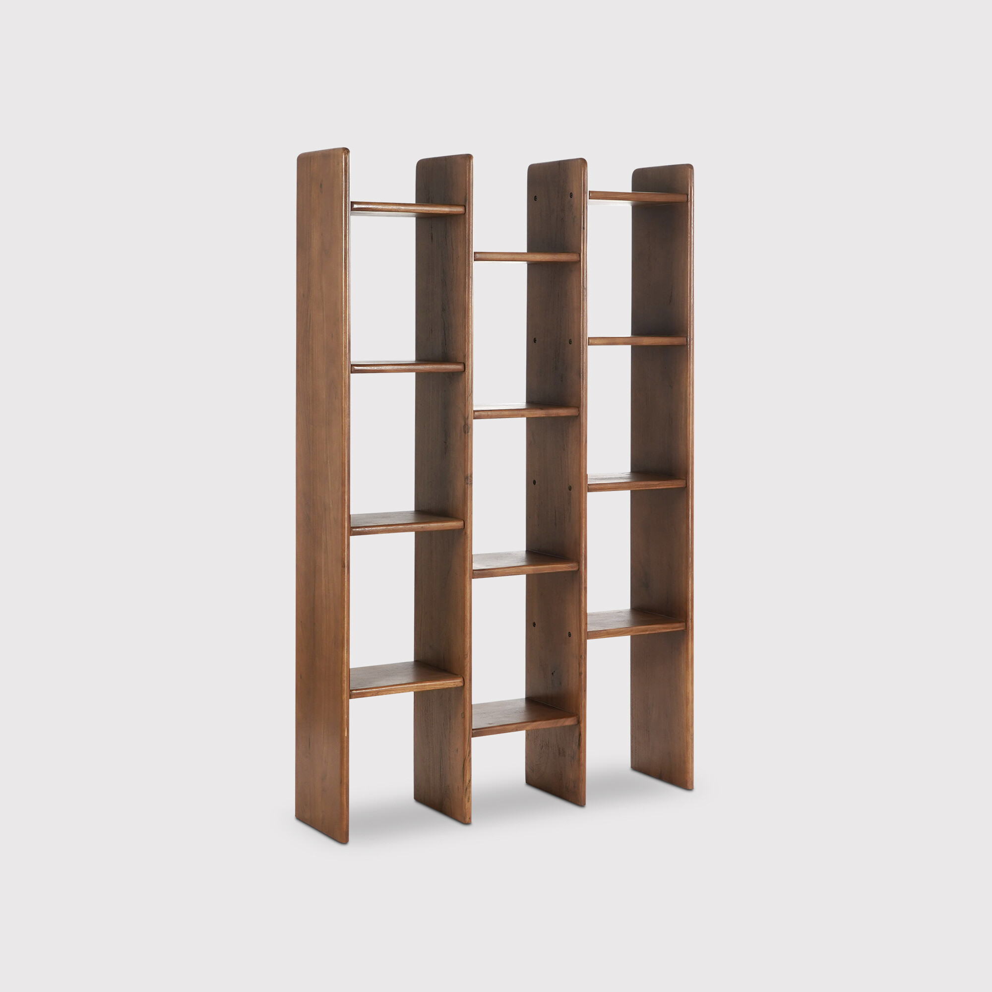 View Zerina bookshelf 110x30x175cm in acacia wood View Zerina bookshelf 110x30x175cm in acacia wood