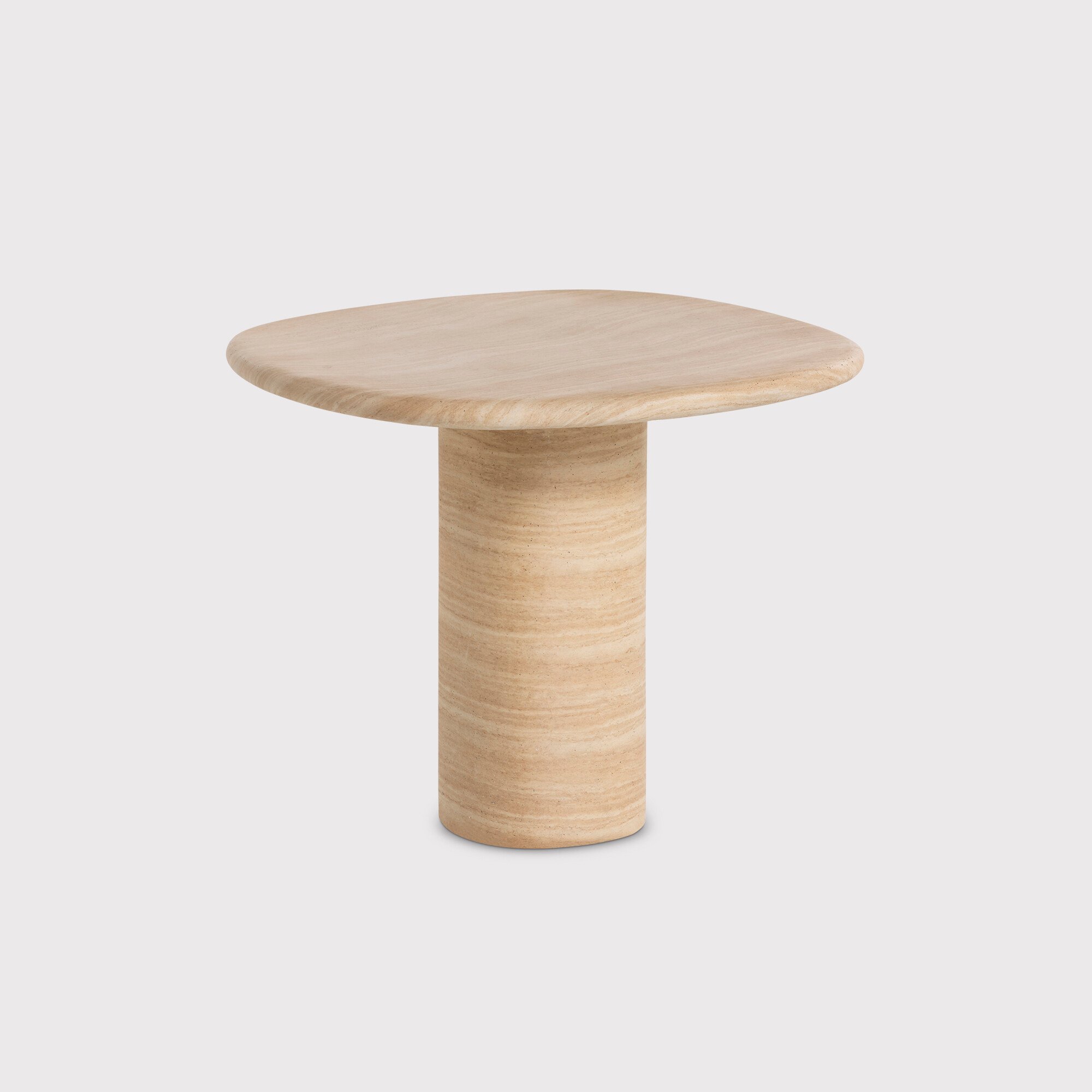 Beige end tables top