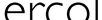 Ercol logo