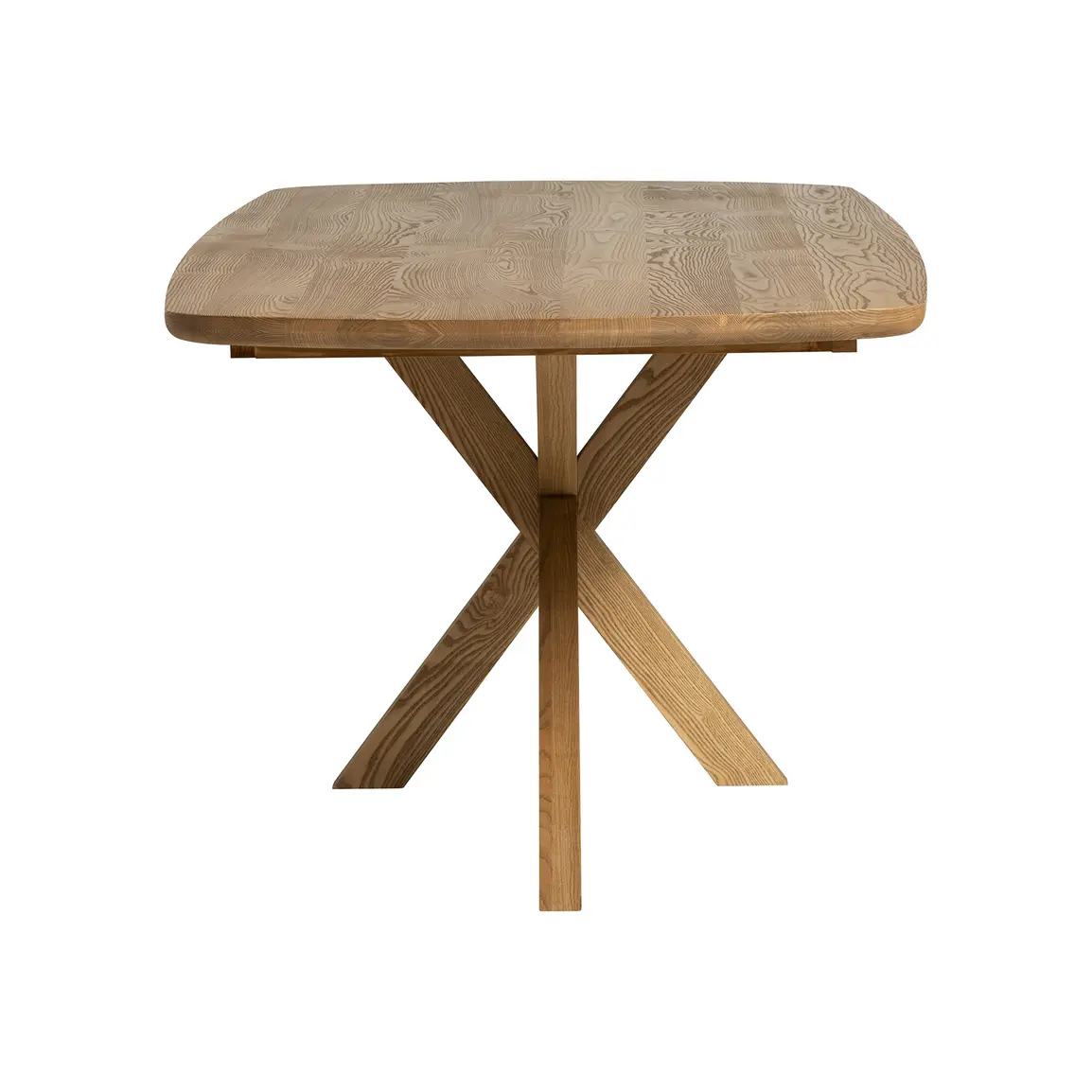 Bergen Solid Ash Wood 200cm Dining Table Seats 4, Ash Wood
