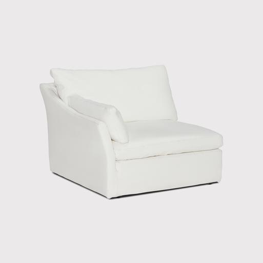 White oversized chair deals