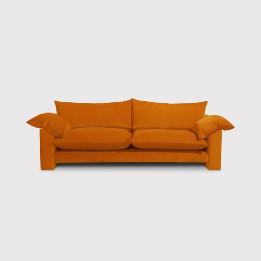 Hoxton Chenille Fabric Extra Large 4 Seater Sofa Barker