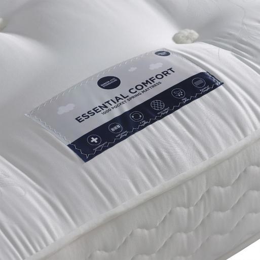Plush luxury pocket spring mattress discount