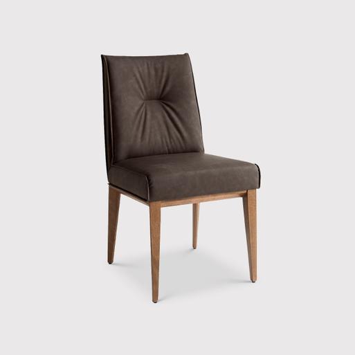 Vintage high shop back dining chairs