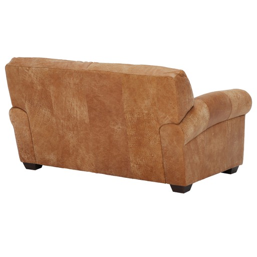 Houston Leather 2 Seater Sofa, - Barker & Stonehouse