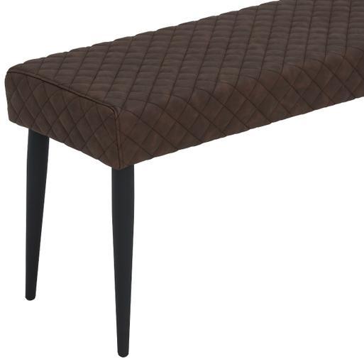 Benning genuine shop leather bench
