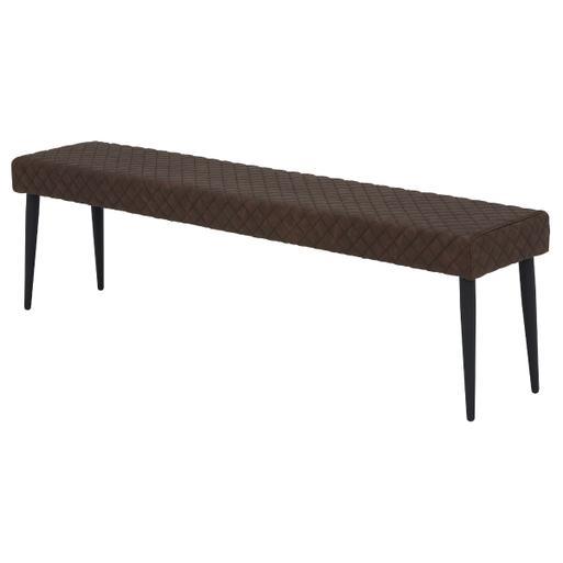 Benning genuine on sale leather bench