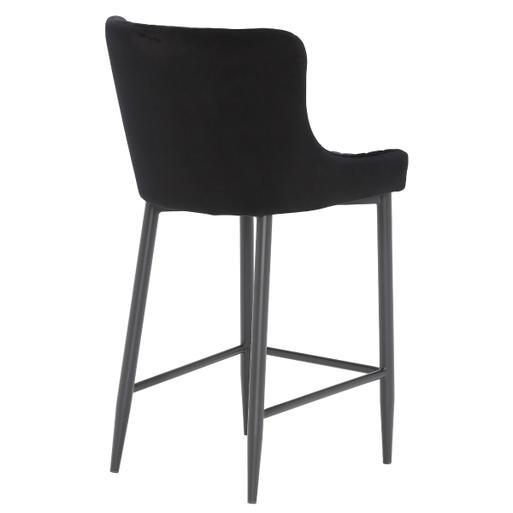 Black velvet on sale counter stools