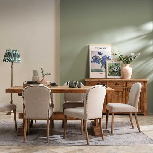 Covington Reclaimed Wood 180cm Dining Table Seats 6 Barker