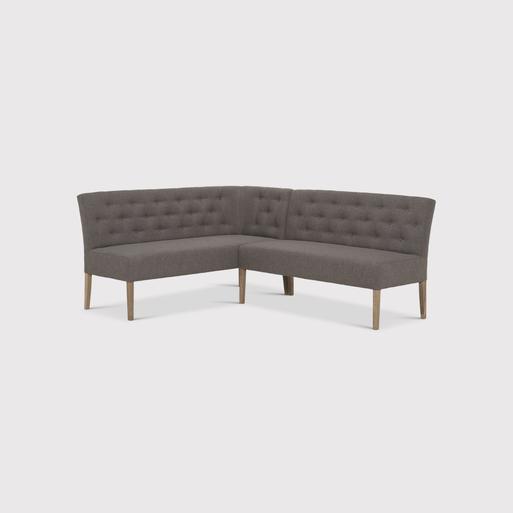 Upholstered corner deals bench