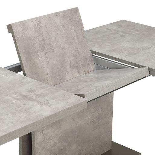 Cement look store dining table