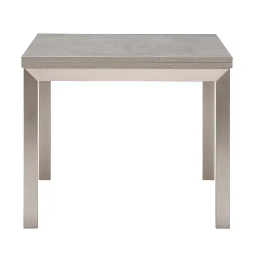 Halmstad Concrete Effect 90 180cm Flip Top Extending Dining Table