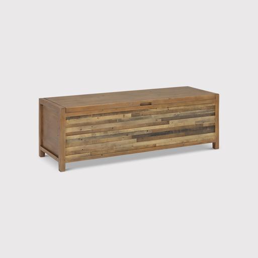 Charlie Reclaimed Wood Large Rectangular Blanket Box Barker