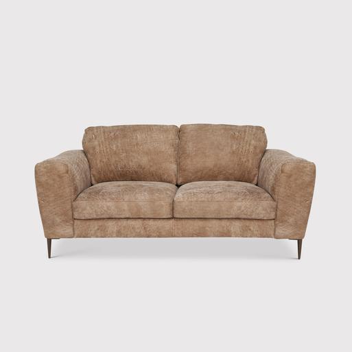 Troy Leather Loveseat 2 Seater Sofa Wyatt Tan 342008 Full