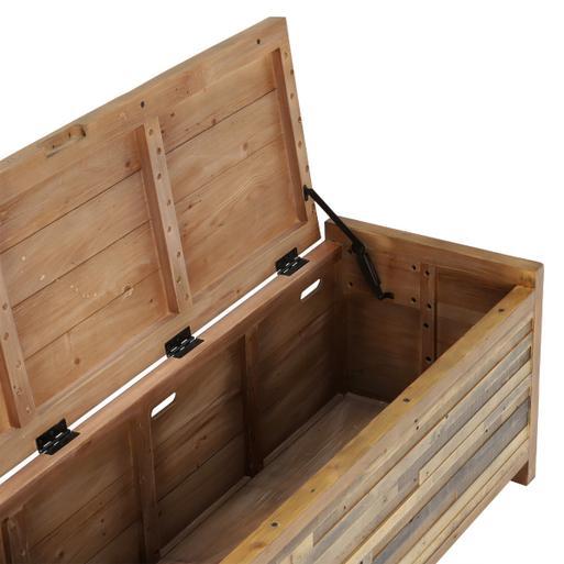 Large oak online blanket box