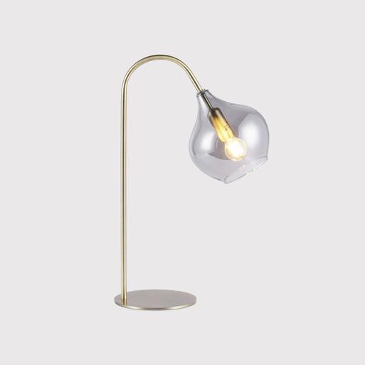 Bronze glass deals table lamp