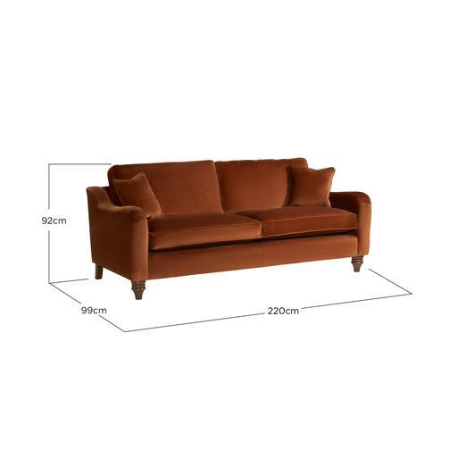 Terracotta loveseat store