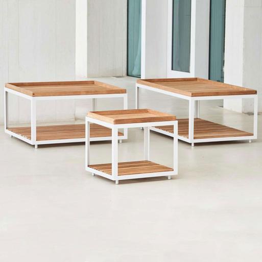 Cane Line Level Rectangular Coffee Table Barker Stonehouse