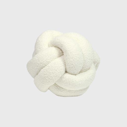 Accessories Cream Boucle Knot Cushion Barker Stonehouse
