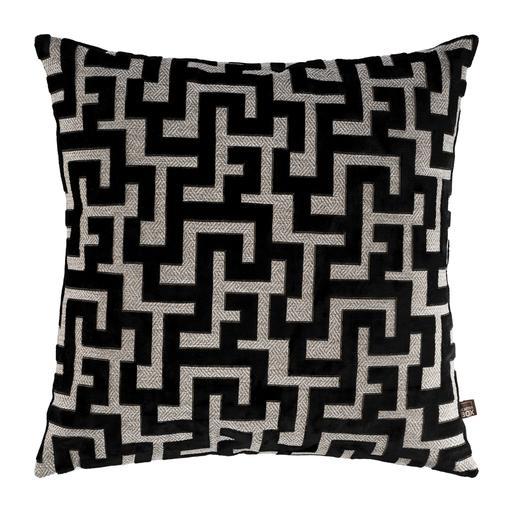Black and white geometric cushions cheap