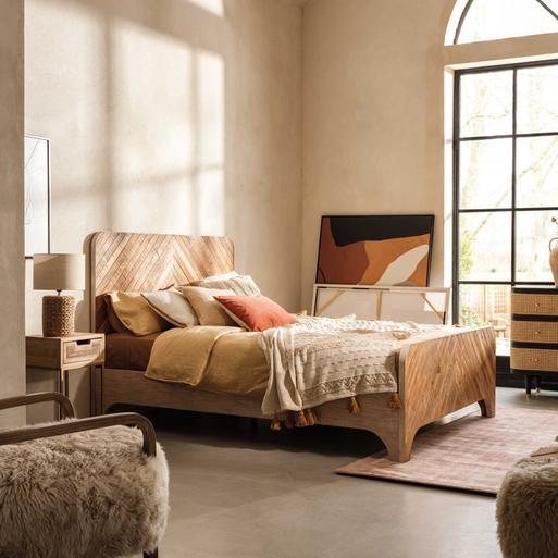 Urban outfitters store king bed frame