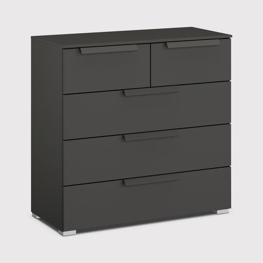 Graphite chest of drawers best sale