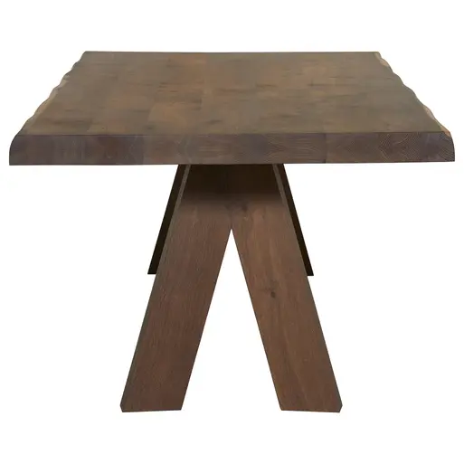 Colborne solid sales wood dining table